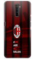 AC Milan Case for Realme X2 Pro  (Design - 155)