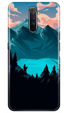 Mountains Mobile Back Case for Realme X2 Pro (Design - 186)