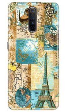 Travel Eiffel Tower Mobile Back Case for Realme X2 Pro (Design - 206)