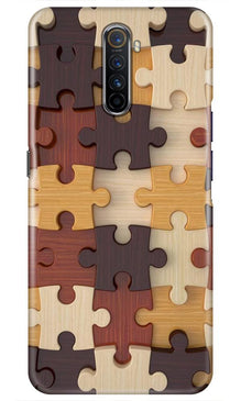 Puzzle Pattern Mobile Back Case for Realme X2 Pro (Design - 217)