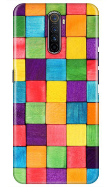 Colorful Square Mobile Back Case for Realme X2 Pro (Design - 218)