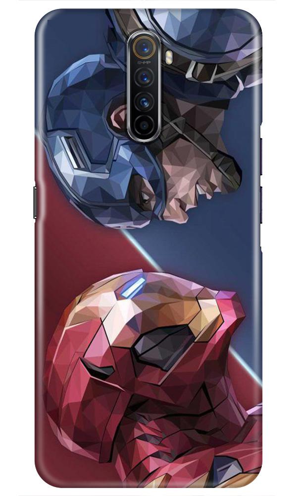 Ironman Captain America Case for Realme X2 Pro (Design No. 245)