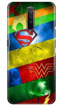 Superheros Logo Mobile Back Case for Realme X2 Pro (Design - 251)