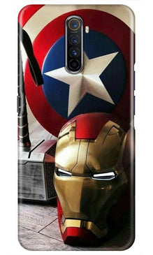 Ironman Captain America Mobile Back Case for Realme X2 Pro (Design - 254)