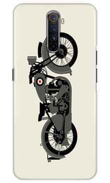MotorCycle Mobile Back Case for Realme X2 Pro (Design - 259)