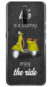 Life is a Journey Mobile Back Case for Realme X2 Pro (Design - 261)