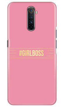 Girl Boss Pink Mobile Back Case for Realme X2 Pro (Design - 263)