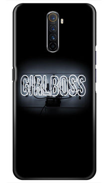 Girl Boss Black Mobile Back Case for Realme X2 Pro (Design - 268)