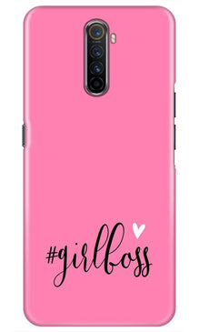 Girl Boss Pink Mobile Back Case for Realme X2 Pro (Design - 269)