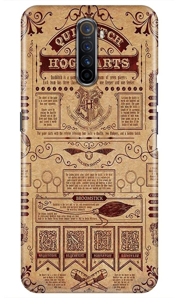 Hogwarts Mobile Back Case for Realme X2 Pro(Design - 304)
