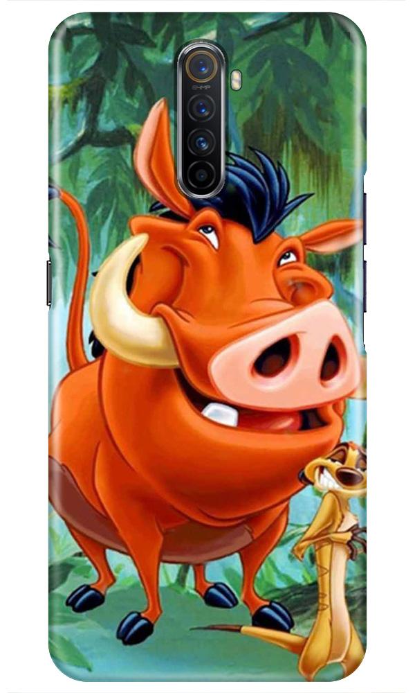 Timon and Pumbaa Mobile Back Case for Realme X2 Pro(Design - 305)