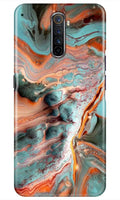 Marble Texture Mobile Back Case for Realme X2 Pro  (Design - 309)