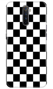 Black White Boxes Mobile Back Case for Realme X2 Pro  (Design - 372)
