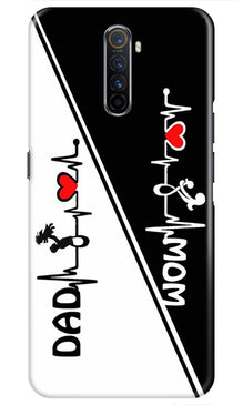 Love Mom Dad Mobile Back Case for Realme X2 Pro  (Design - 385)