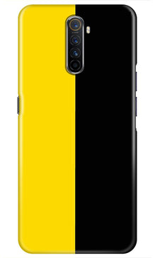 Black Yellow Pattern Mobile Back Case for Realme X2 Pro  (Design - 397)
