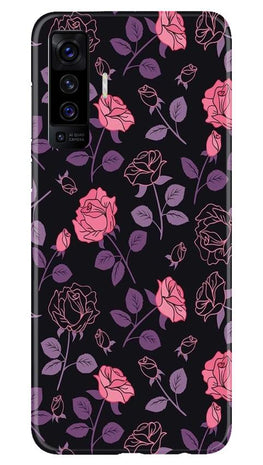 Rose Pattern Case for Vivo X50