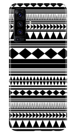 Black white Pattern Case for Vivo X50
