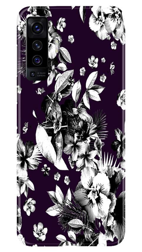 white flowers Case for Vivo X50