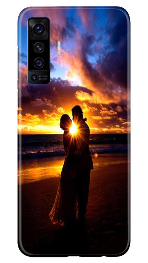 Couple Sea shore Case for Vivo X50
