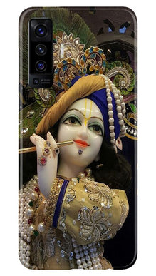 Lord Krishna3 Mobile Back Case for Vivo X50 (Design - 18)