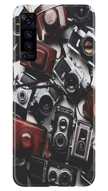 Cameras Mobile Back Case for Vivo X50 (Design - 57)