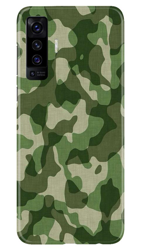 Army Camouflage Case for Vivo X50(Design - 106)