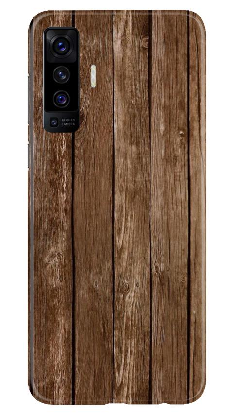 Wooden Look Case for Vivo X50  (Design - 112)