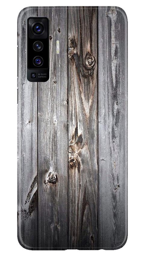 Wooden Look Case for Vivo X50  (Design - 114)