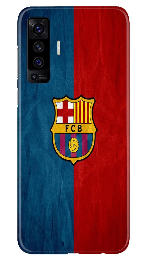 FCB Football Case for Vivo X50  (Design - 123)