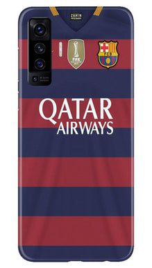 Qatar Airways Mobile Back Case for Vivo X50  (Design - 160)