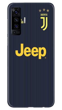 Jeep Juventus Mobile Back Case for Vivo X50  (Design - 161)
