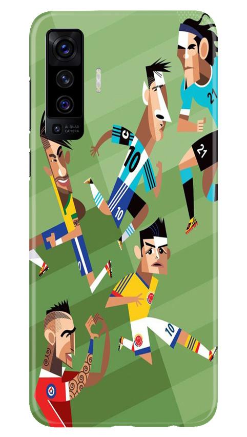 Football Case for Vivo X50  (Design - 166)