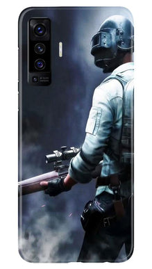 Pubg Mobile Back Case for Vivo X50  (Design - 179)