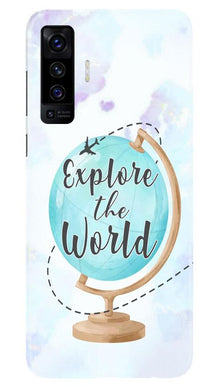 Explore the World Mobile Back Case for Vivo X50 (Design - 207)