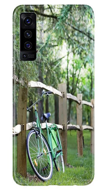 Bicycle Mobile Back Case for Vivo X50 (Design - 208)