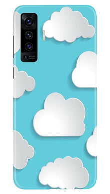 Clouds Mobile Back Case for Vivo X50 (Design - 210)