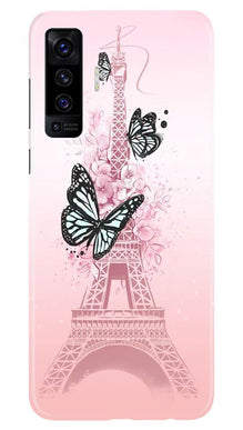 Eiffel Tower Mobile Back Case for Vivo X50 (Design - 211)