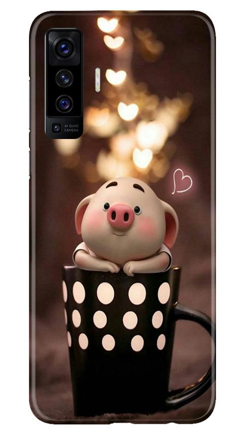 Cute Bunny Case for Vivo X50 (Design No. 213)