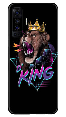 Lion King Mobile Back Case for Vivo X50 (Design - 219)