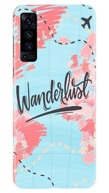 Wonderlust Travel Mobile Back Case for Vivo X50 (Design - 223)