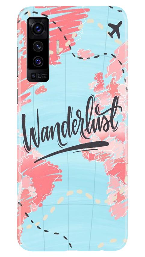 Wonderlust Travel Case for Vivo X50 (Design No. 223)
