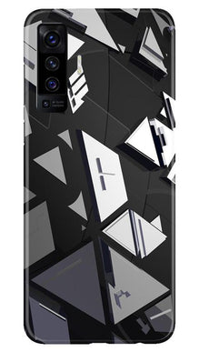 Modern Art Mobile Back Case for Vivo X50 (Design - 230)