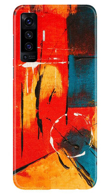 Modern Art Mobile Back Case for Vivo X50 (Design - 239)