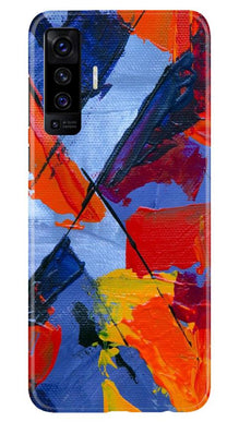 Modern Art Mobile Back Case for Vivo X50 (Design - 240)