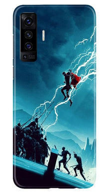 Thor Avengers Mobile Back Case for Vivo X50 (Design - 243)