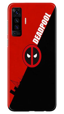 Deadpool Mobile Back Case for Vivo X50 (Design - 248)