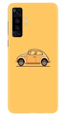 Vintage Car Case for Vivo X50 (Design No. 262)