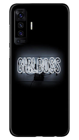 Girl Boss Black Case for Vivo X50 (Design No. 268)