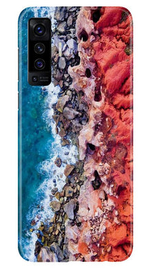 Sea Shore Mobile Back Case for Vivo X50 (Design - 273)