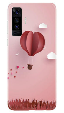 Parachute Mobile Back Case for Vivo X50 (Design - 286)